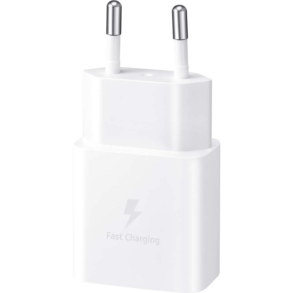 Зарядний пристрій Samsung 15W Power Adapter Type-C Cable White (EP-T1510XWEGRU) Тип мережевий зарядний пристрій