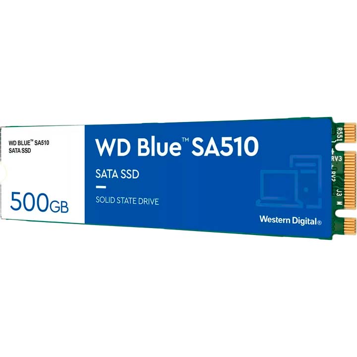 SSD накопичувач Western Digital Blue SA510 500GB M.2 NAND TLC (WDS500G3B0B) Призначення жорсткого диска для настільного комп'ютера