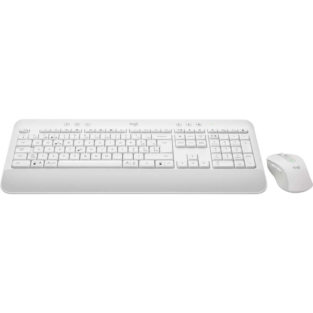 Комплект Logitech Signature MK650 Wireless Combo US Off-White (920-011032) Комплектация клавиатура+мышь
