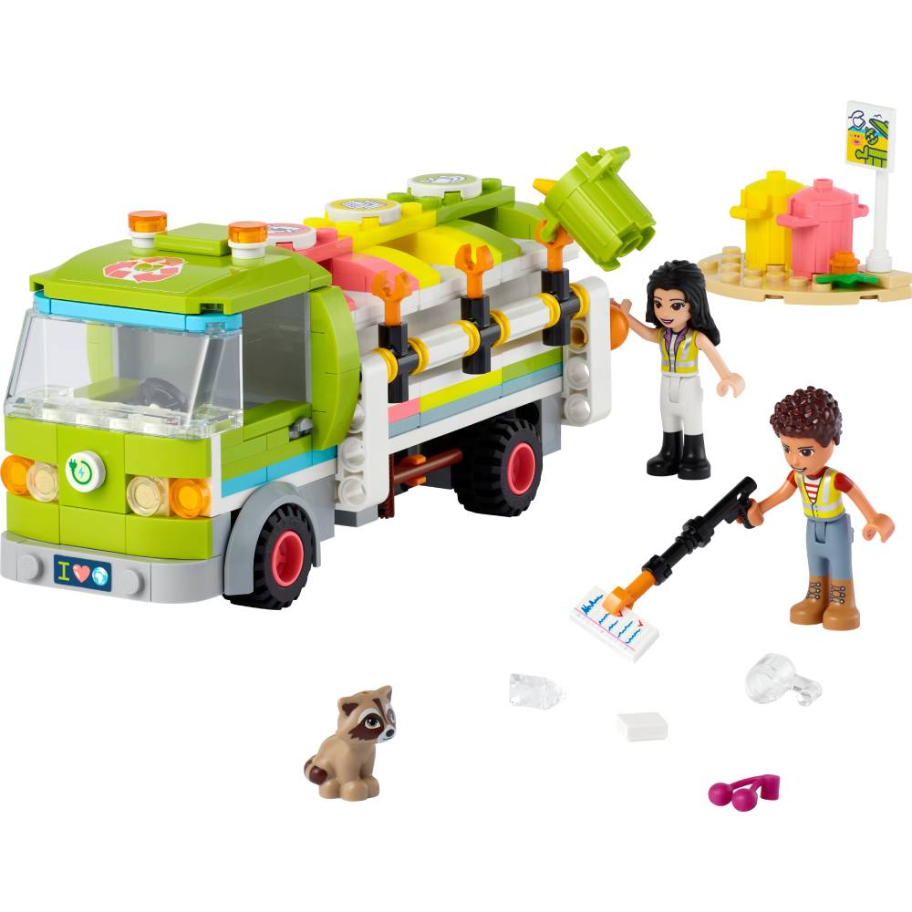 Конструктор LEGO Friends Вантажівка для переробки відходів 259 деталей (41712) Тип класичний