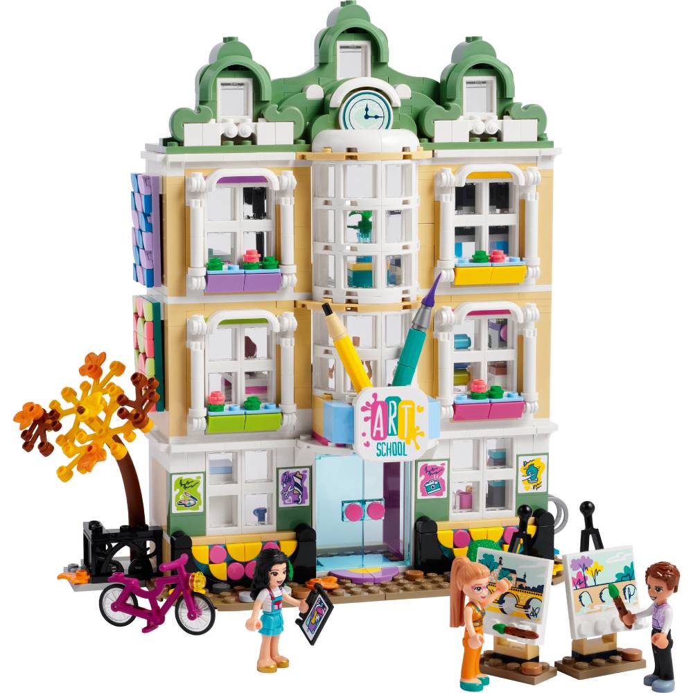 Конструктор LEGO Конструктор Friends Художня школа Емми 844 деталей (41711) Тип класичний