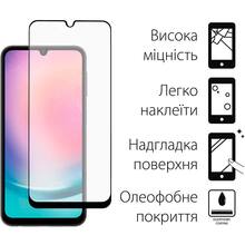Захисне скло DENGOS для Samsung Galaxy A24 Glass Full Glue Black (TGFG-271)