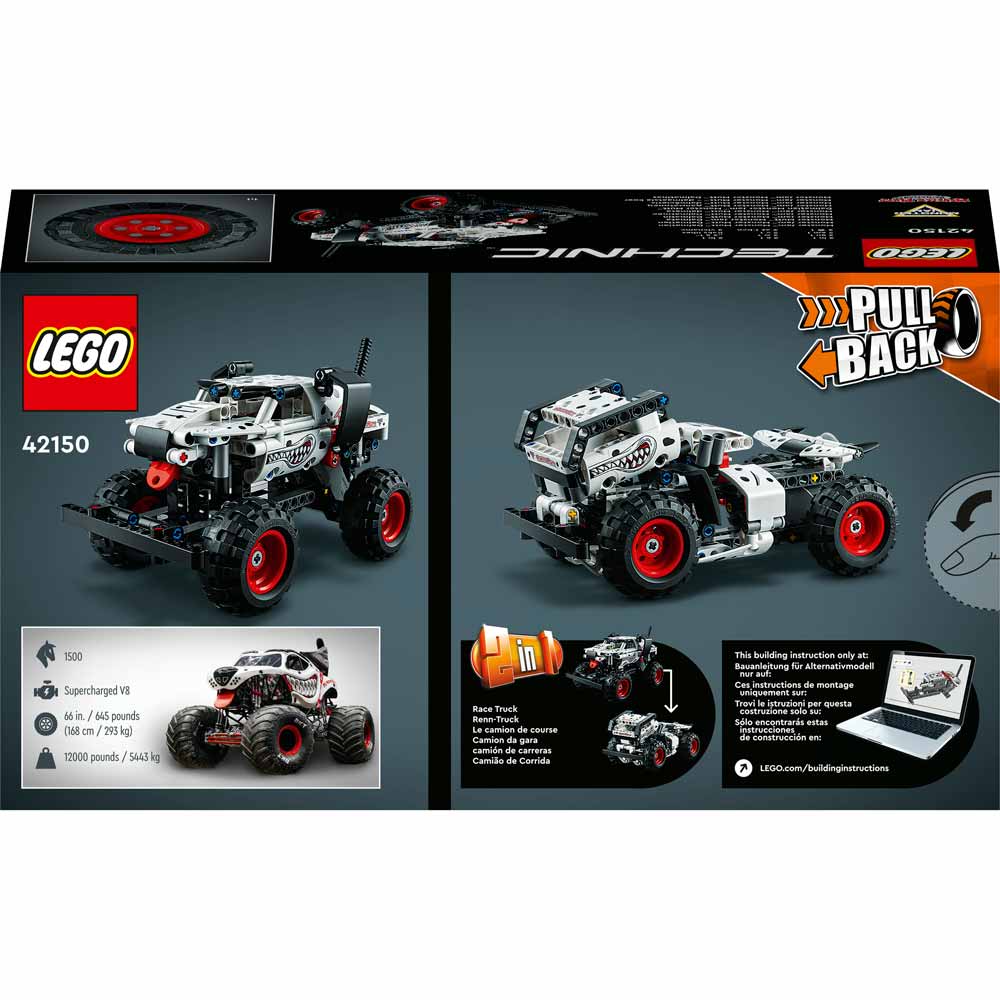 Конструктор LEGO Technic Monster Jam Monster Mutt Dalmatian (42150) Тип унікальні деталі