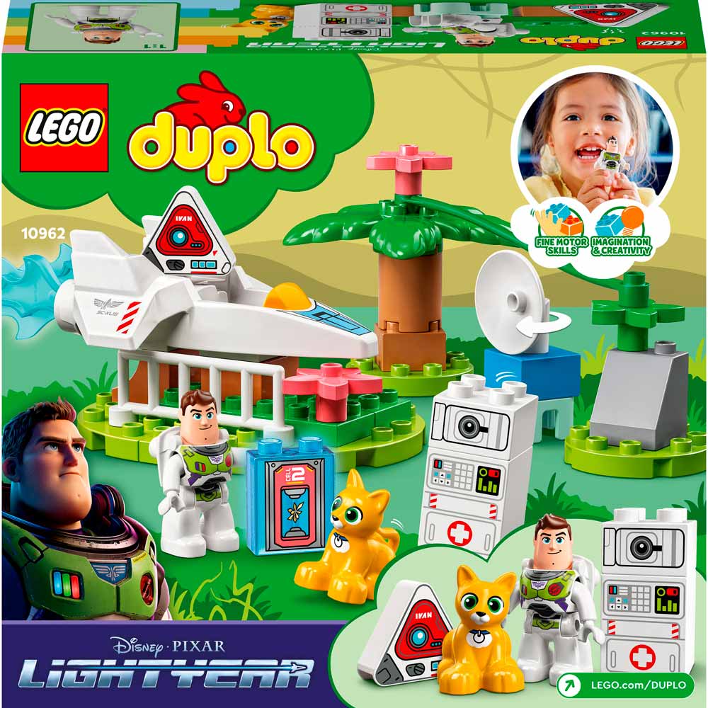 Конструктор LEGO DUPLO Disney Базз Спаситель (10962) Тип класичний