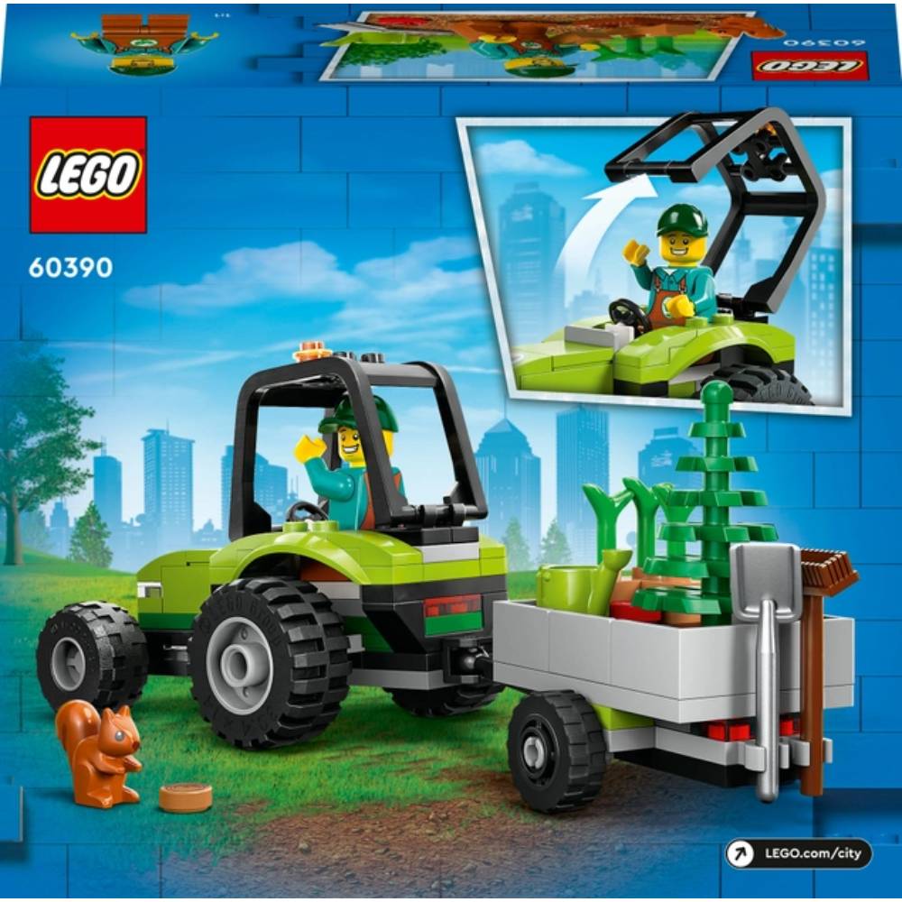 Конструктор LEGO City Трактор в парке (60390) Тип классический