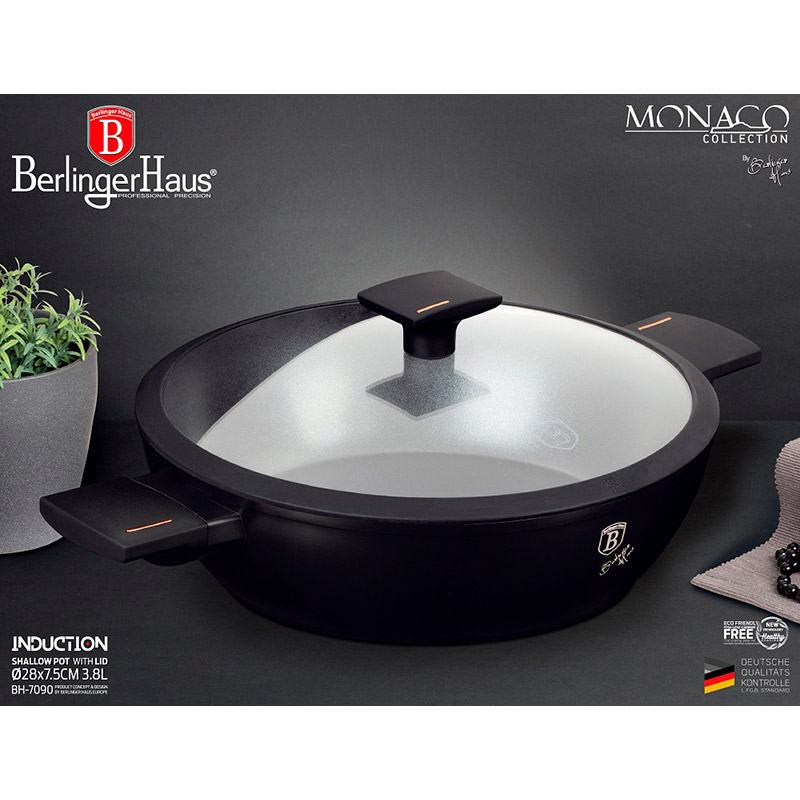 Сотейник BERLINGER HAUS Monaco Collection 3,8 л (BH 7090) Тип сотейник