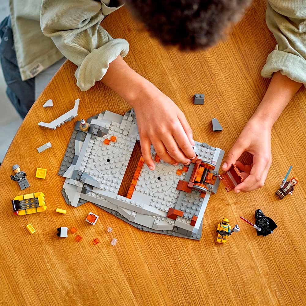 Изображение Конструктор LEGO Star Wars Оби-Ван Кеноби против Дарта Вейдера 408 деталей (75334)