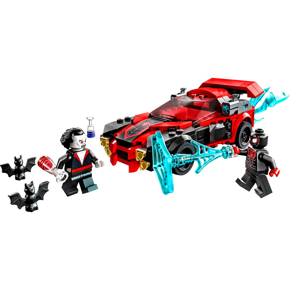 Конструктор LEGO Super Heroes Майлз Моралес проти Морбіуса 220 деталей (76244) Тип класичний