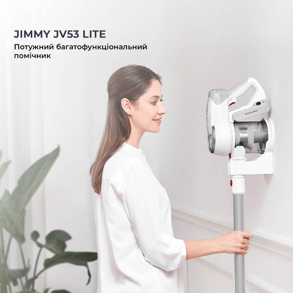 Пилосос JIMMY Cleaner JV53S Silver Тип ручний