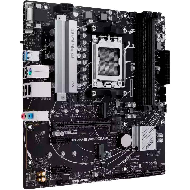Материнська плата ASUS PRIME A620M-A-CSM (90MB1F10-M0EAYC) Принзначення для настільного комп'ютера