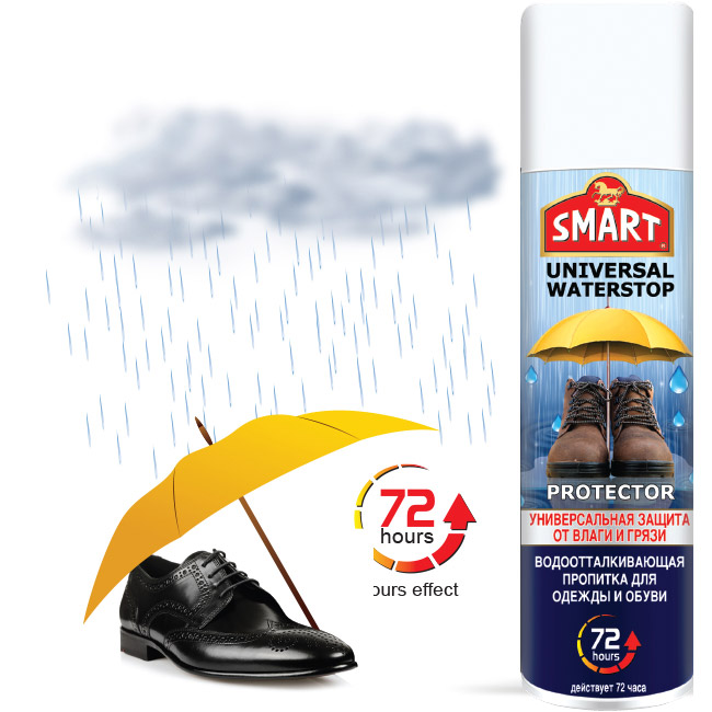 Водовідштовхувальний спрей SMART 250 мл Колір прозорий