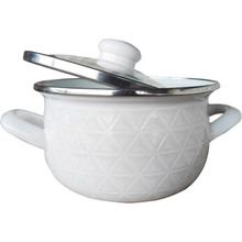 Кастрюля GUSTO Вьюга 5,1 л White (GT-T-122-BL)