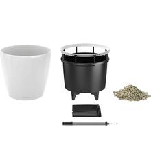 Кашпо LECHUZA Classico Premium LS 35 Сіро-коричневий (16065)