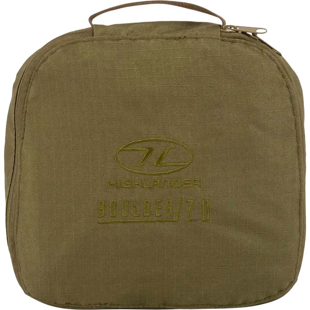 Дорожня сумка HIGHLANDER Boulder Duffle Bag 70L Olive (RUC270-OG) Розмір середній