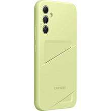 Чехол SAMSUNG Card Slot Case для Samsung Galaxy A34 Lime (EF-OA346TGEGRU)