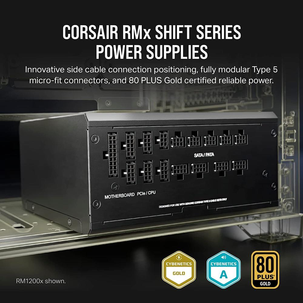 В Фокстрот Блок питания CORSAIR RM850x Shift PCIE5 850W (CP-9020252-EU)