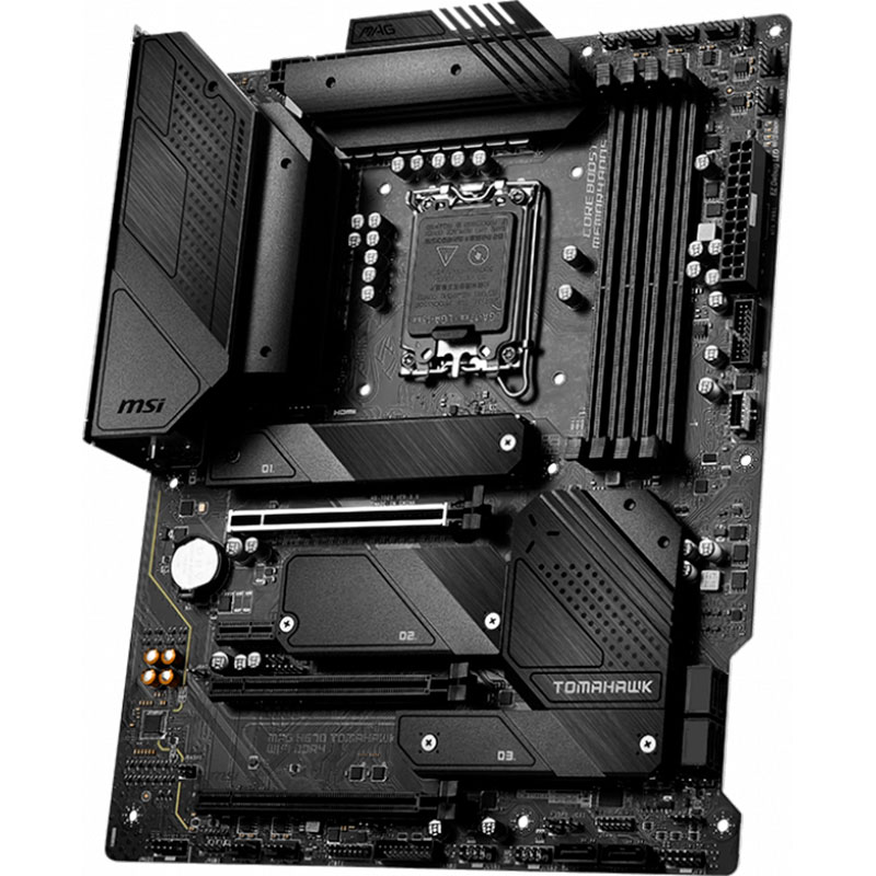 Материнская плата MSI MAG H670 TOMAHAWK WIFI DDR4 (911-7D25-046) Частота работы памяти 4800, 4600, 4400, 4266, 4200, 4133, 4000, 3800, 3733, 3600, 3466, 3400, 3333, 3200, 3200, 2933, 2666, 2400, 2133