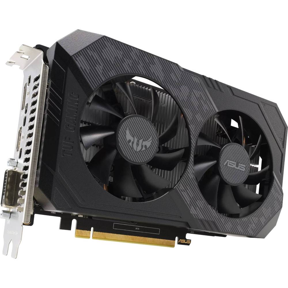 Видеокарта ASUS GeForce GTX 1650 TUF GAMING 4GB 128bit  1590/12000 (90YV0GX3-M0NA00) Производитель чипа nVidia