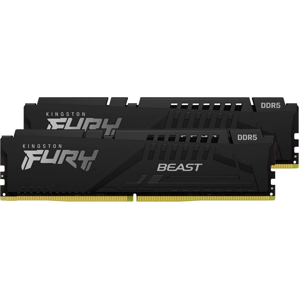 Модуль памяти KINGSTON 16GB DDR5 5200MHz Fury Beast 2x8 KF552C40BBK2-16