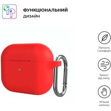 Чохол для навушників ArmorStandart Hang Case для Apple AirPods 3 Red (ARM60322)