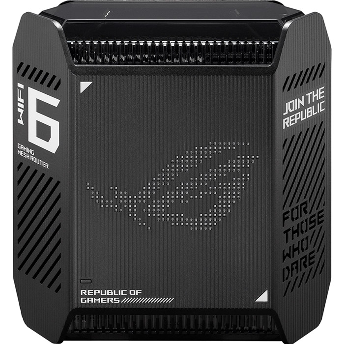 Маршрутизатор ASUS ROG Rapture GT6 1PK Black (90IG07F0-MU9A10) Тип пристрою дротовий маршрутизатор