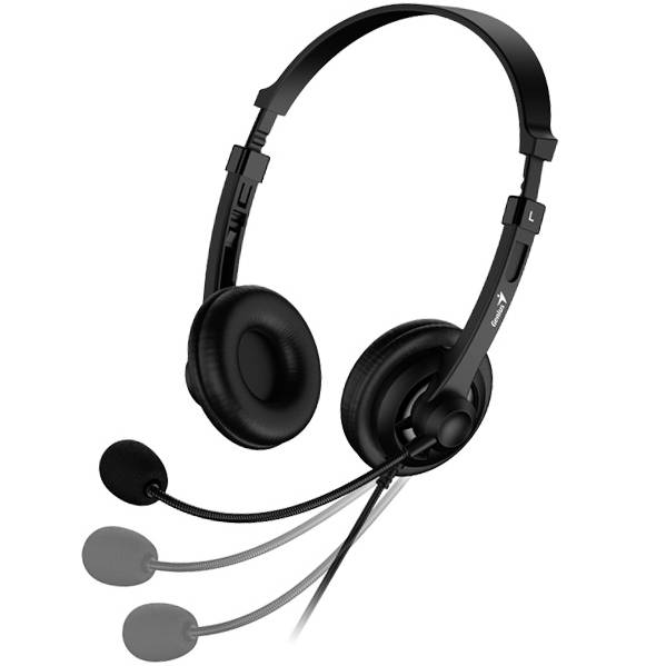 Гарнитура GENIUS HS-230U Black (31710021400) Крепление дуга (над головой)