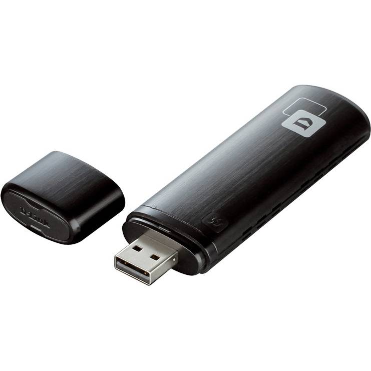 Wi-Fi адаптер D-LINK DWA-182, AC1200, USB (DWA-182)