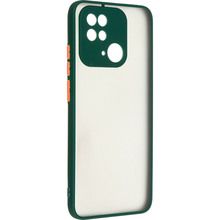 Одесса - Чехол ARMORSTANDART Frosted Matte для Xiaomi Redmi 10C Dark Green (ARM66734)