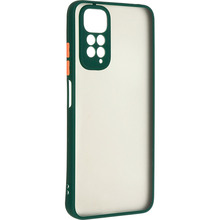 Чехол ARMORSTANDART Frosted Matte для Xiaomi Redmi Note 11/Note 11s Dark Green (ARM66738)