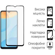 Захисне скло DENGOS для OPPO A15 Glass Full Glue black (TGFG-163)