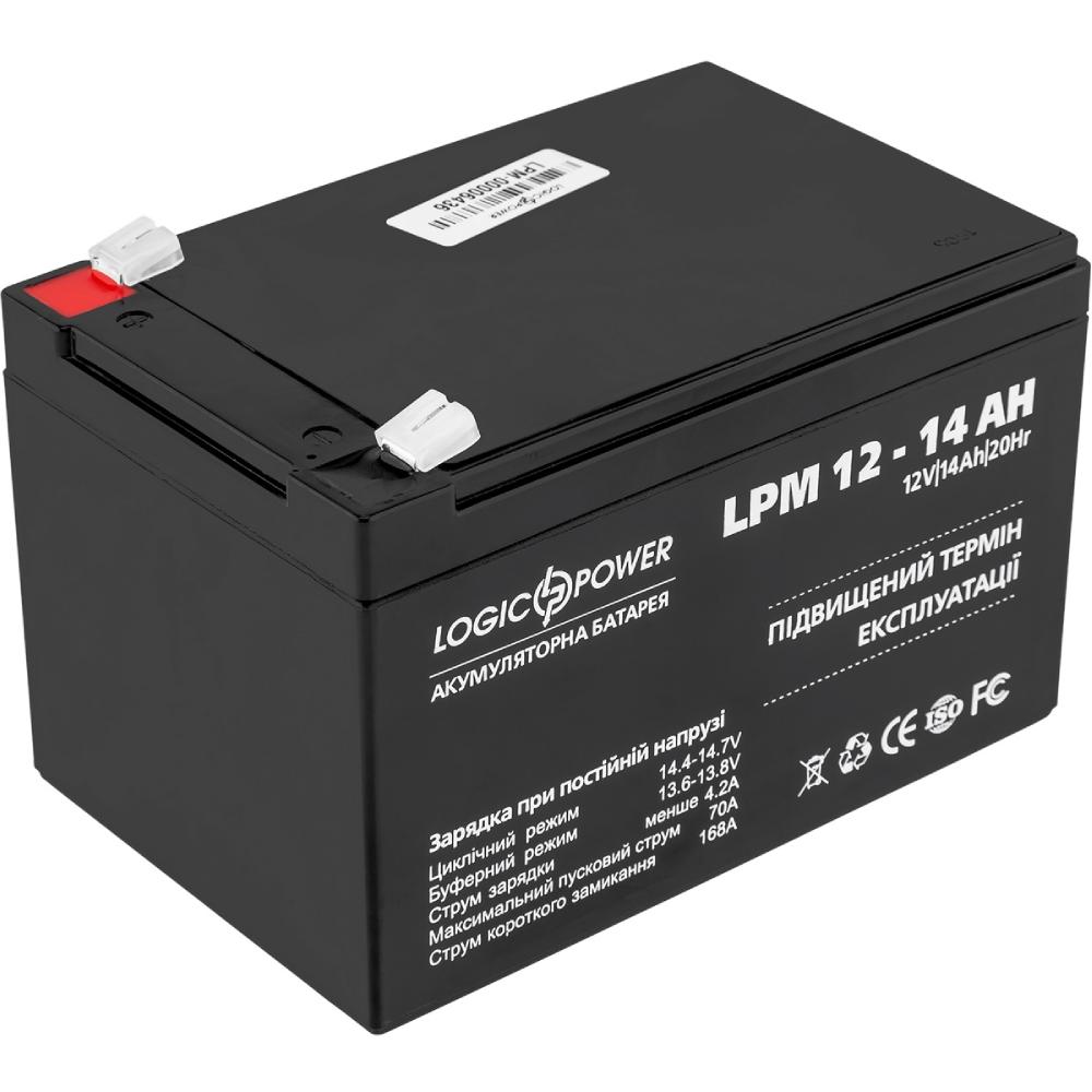 Акумулятор LOGICPOWER LPM 12V 14AH AGM (LP4161) Ємність 14