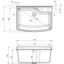 Мойка Deante Garden Grey (ZYT_310B)