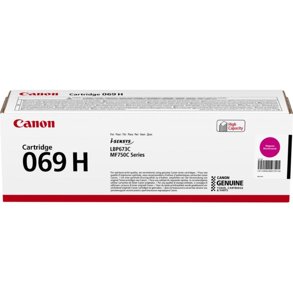 Картридж CANON 069H MF752Cdw/MF754Cdw Magenta (5096C002)