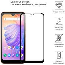 Захисне скло ArmorStandart Full Glue для Tecno POP 5 Go (BD1) Black (ARM65314)