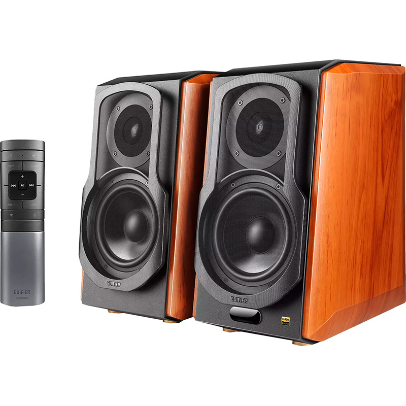 Колонки EDIFIER S1000W Brown 2.0 120W Загальна вихідна потужність 120