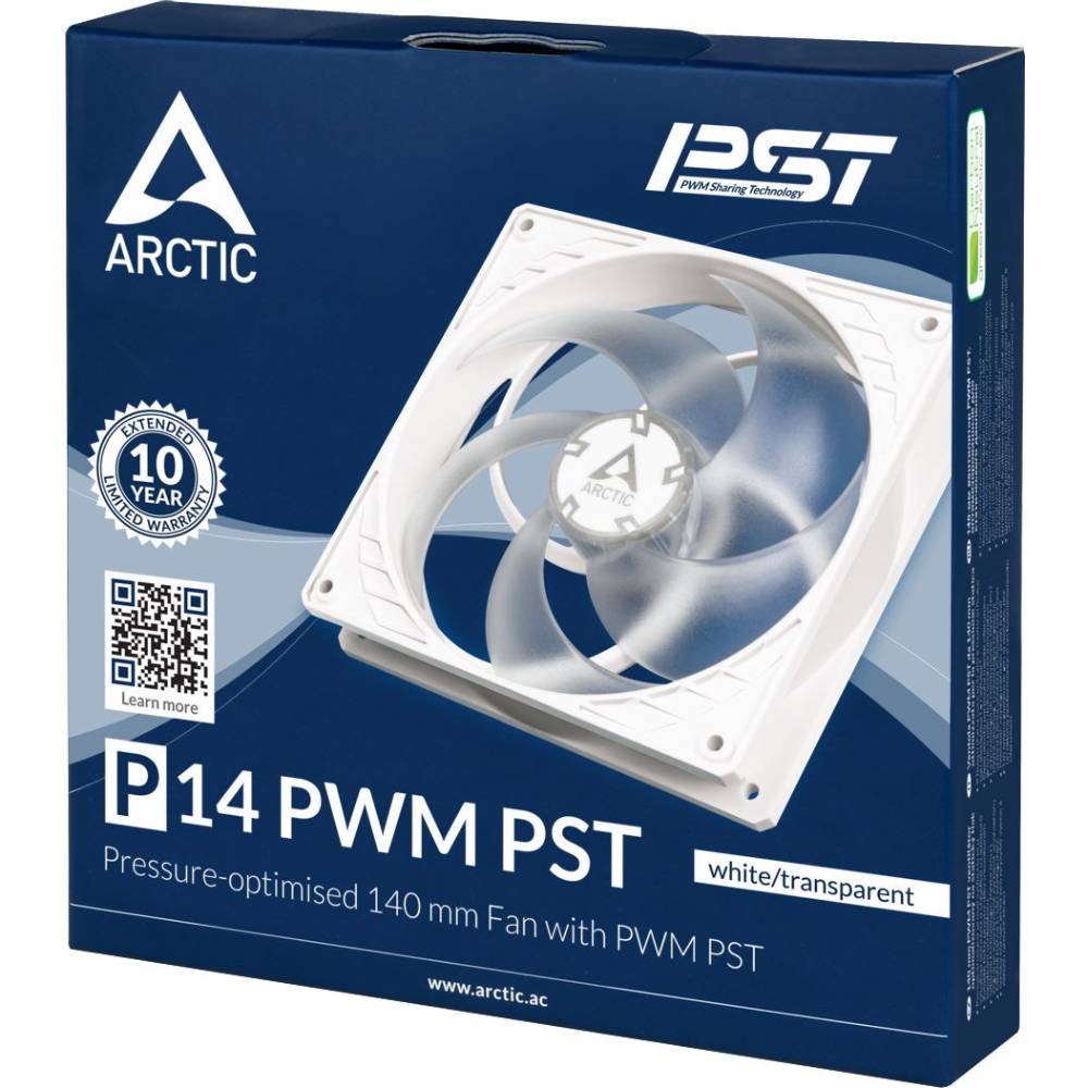 Кулер корпусний ARCTIC P14 PWM PST (ACFAN00221A) Конструкція системи охолодження кулер