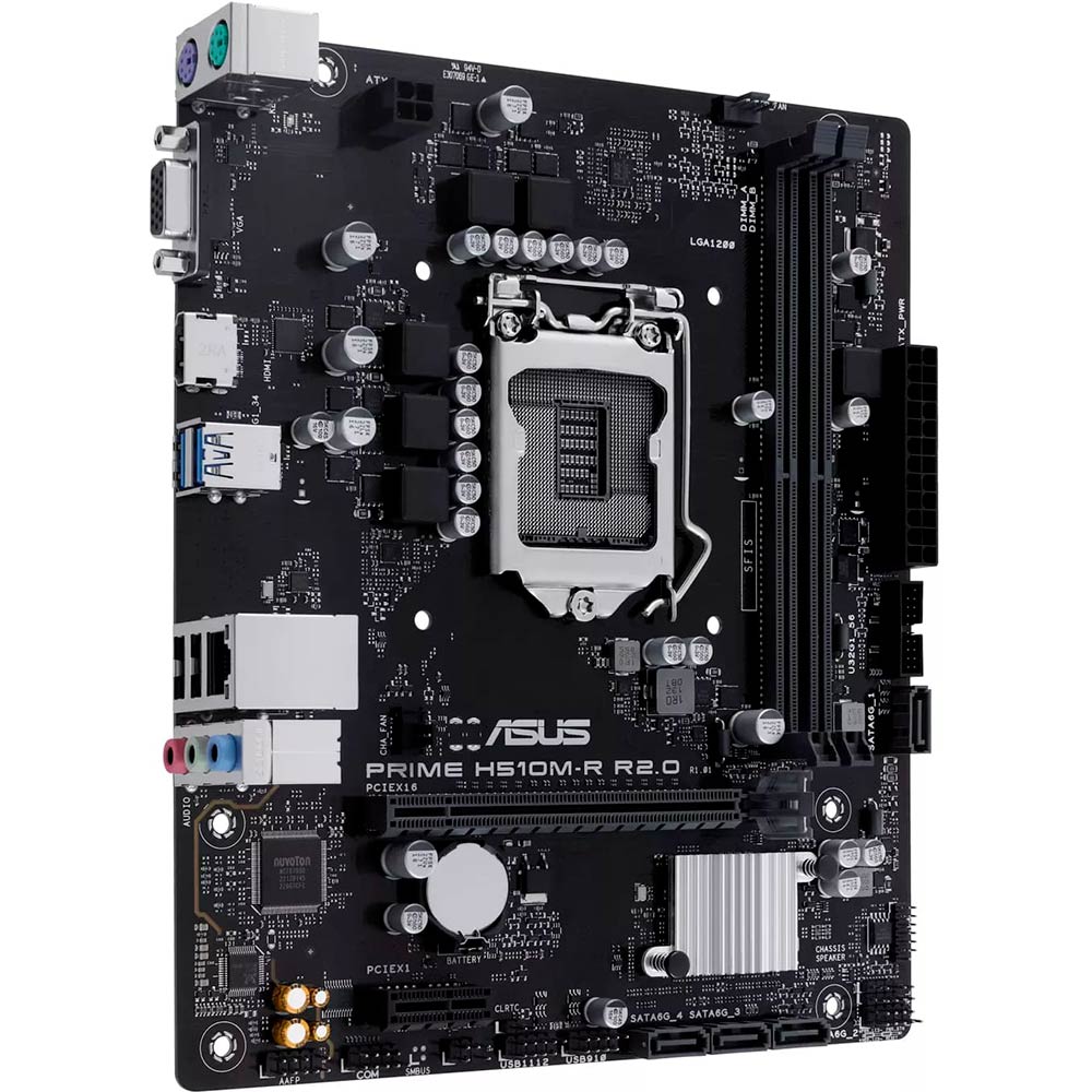 Материнская плата ASUS PRIME H510M-R R2.0-SI (90MB1EX0-M0ECY0) Сокет Intel 1200