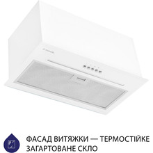 Витяжка MINOLA HBI 5664 WH GLASS 1000 LED Line