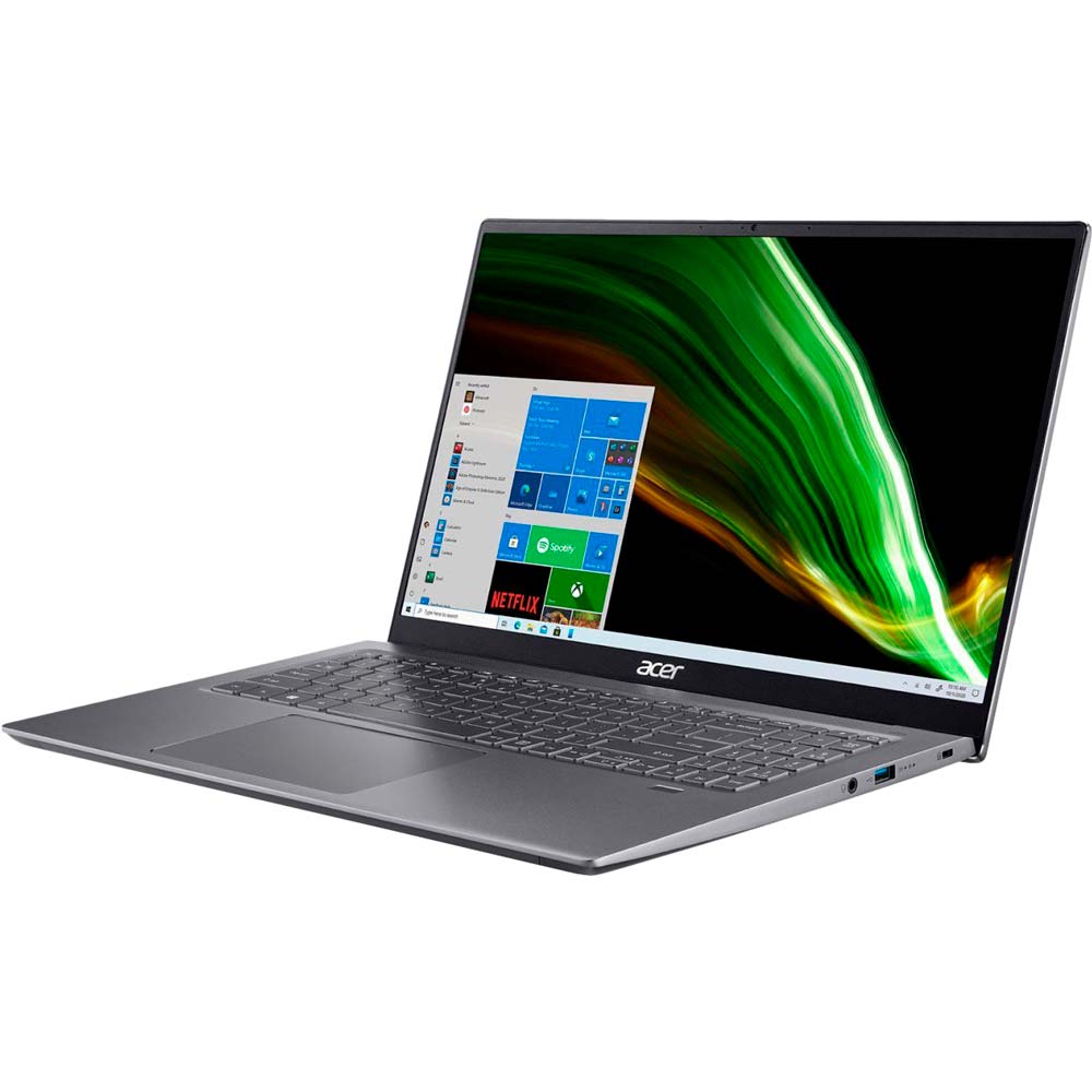 Ноутбук ACER Swift X SFX16-51G-54S5 Grey (NX.AYKEU.006) Діагональ дисплея 16.1