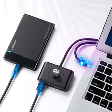 USB-хаб UGREEN USB 3.0 Hub 0.5 m Black (20290)