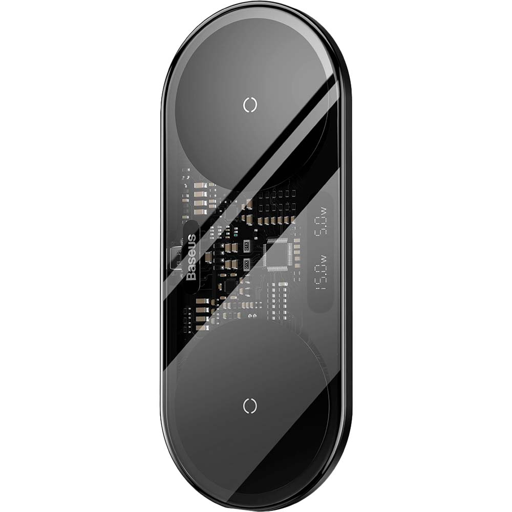 Беспроводное зарядное устройство Baseus 20W Digital LED Display Black (WXSX010101) Тип беспроводное зарядное устройство