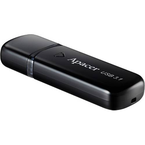 Флеш-драйв APACER 128GB USB3.1 AH355 Black (AP128GAH355B-1) Конструкция съемный колпачок