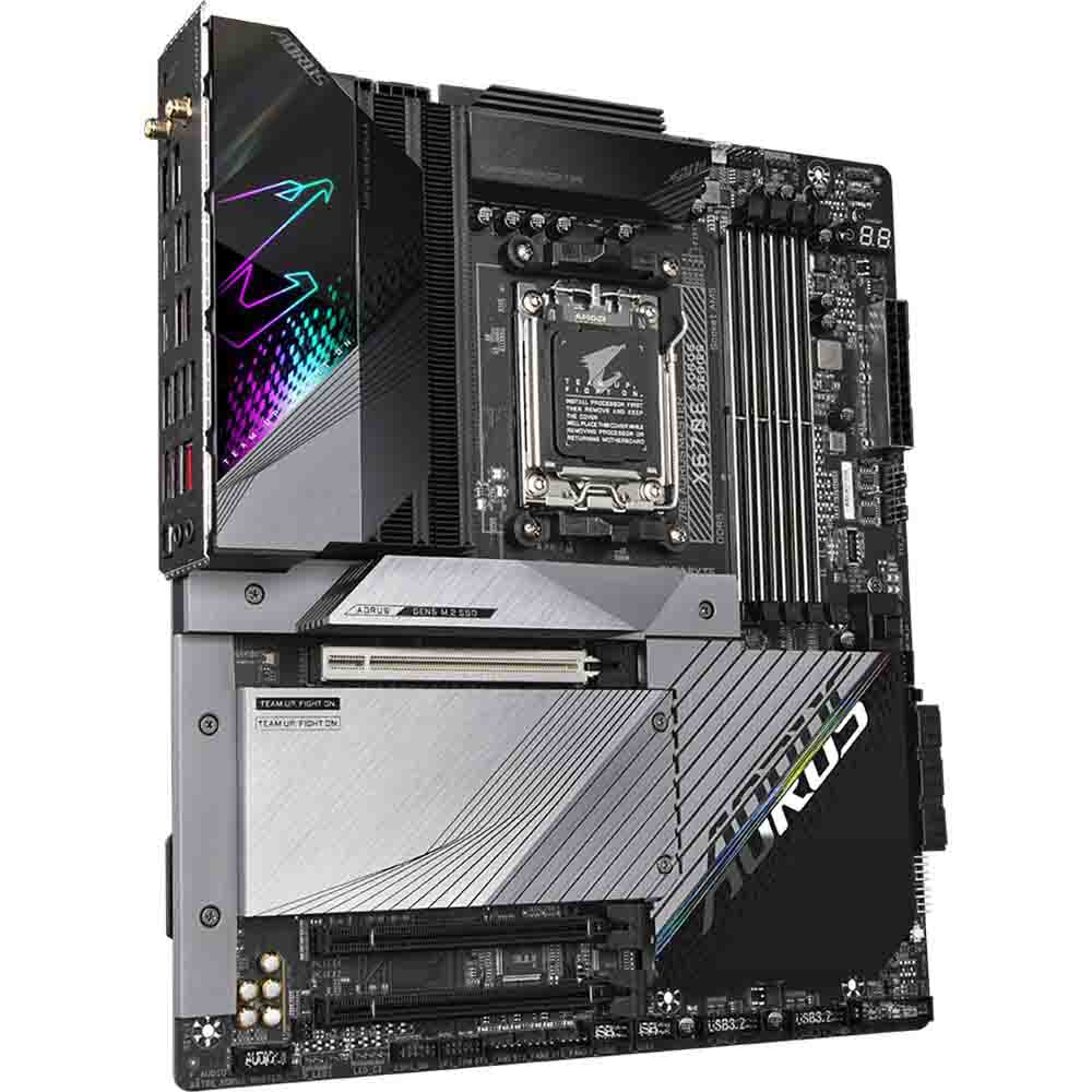 Материнская плата GIGABYTE X670E AORUS MASTER Назначение для настольного компьютера