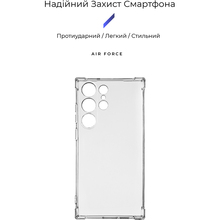 Чохол ARMORSTANDART Air Force для Samsung Galaxy S23 Ultra Camera cover Transparent (ARM66399)