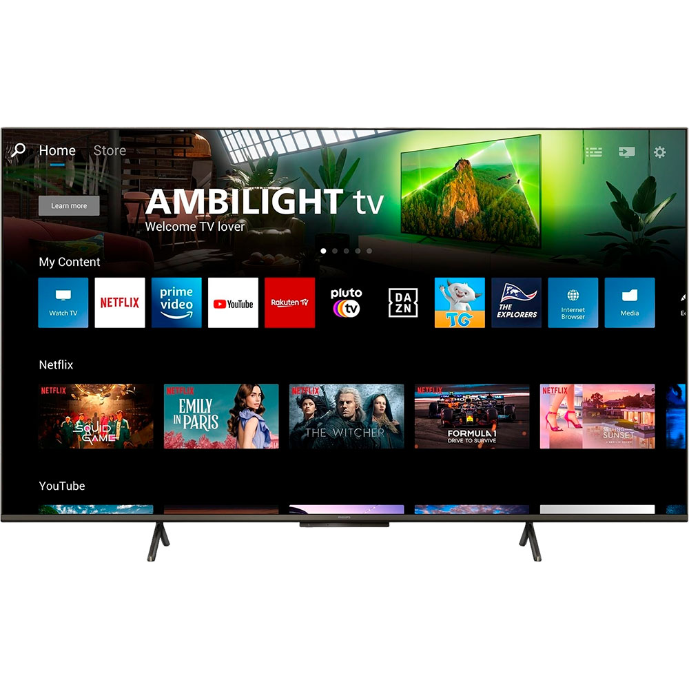 Телевізор PHILIPS 43PUS8118/12 Роздільна здатність 3840 x 2160 (4K UHD)