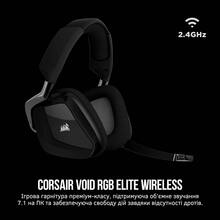 Гарнітура CORSAIR Void RGB Elite Wireless Premium Carbon (CA-9011201-EU)