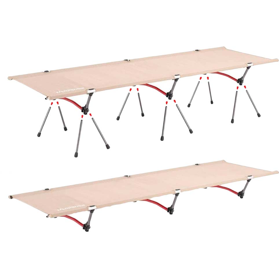 Кровать кемпинговая NATUREHIKE NH19JJ006 Beige (6927595740613) Тип кровати