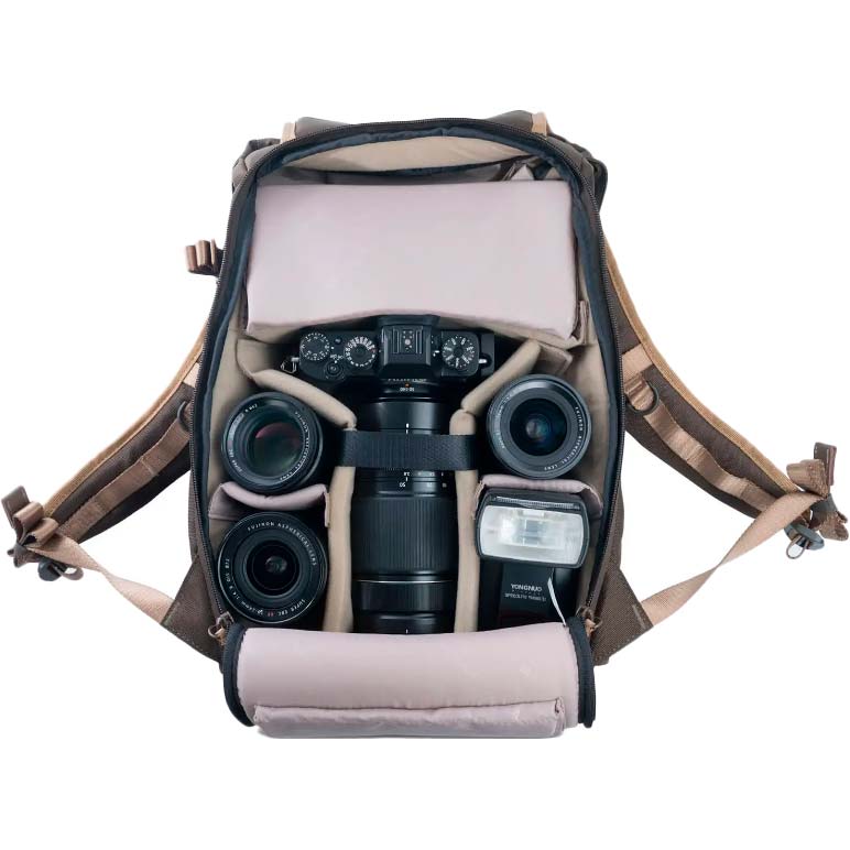 Рюкзак VANGUARD VEO GO 46M Khaki-Green (VEO GO 46M KG) Материал 900D Polyester; 150D Polyester + Valvet