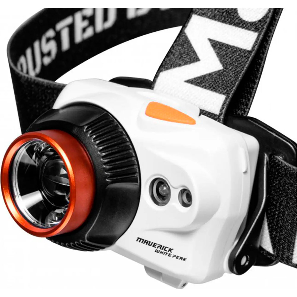 Фонарь налобный MACTRONIC Maverick White Peak 320 Lm Focus USB Rechargeable (AHL0052) Источник энергии батарейки