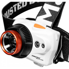Фонарь налобный MACTRONIC Maverick White Peak 320 Lm Focus USB Rechargeable (AHL0052)